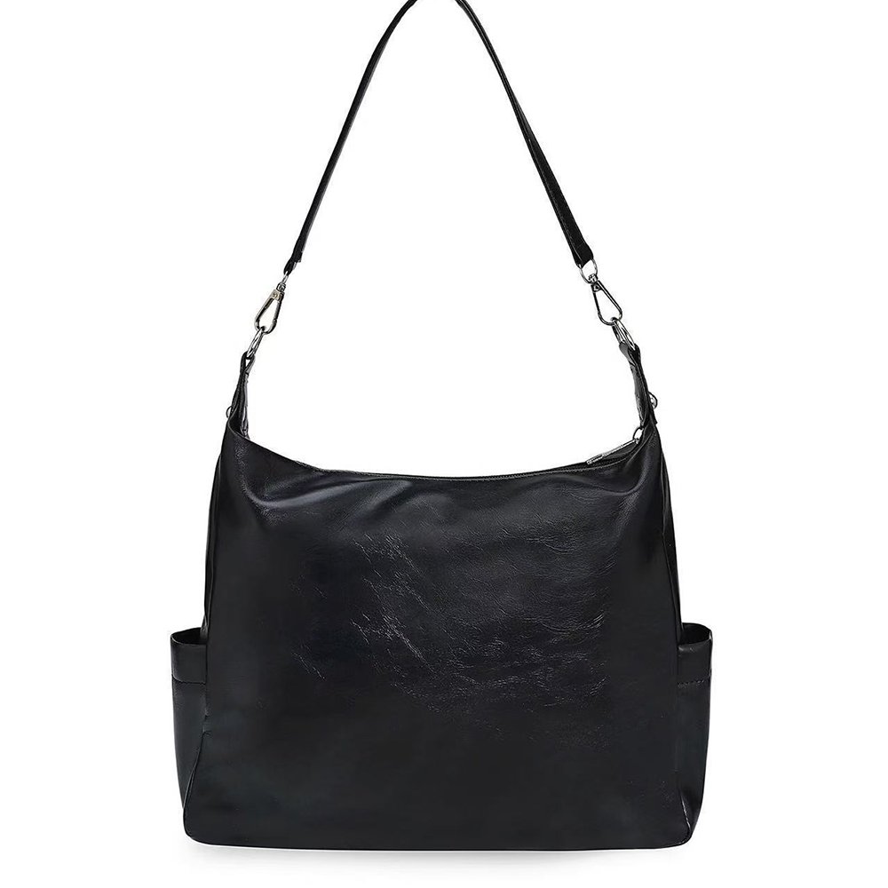 Black Ita Bag Crossbody Tote With Pouch