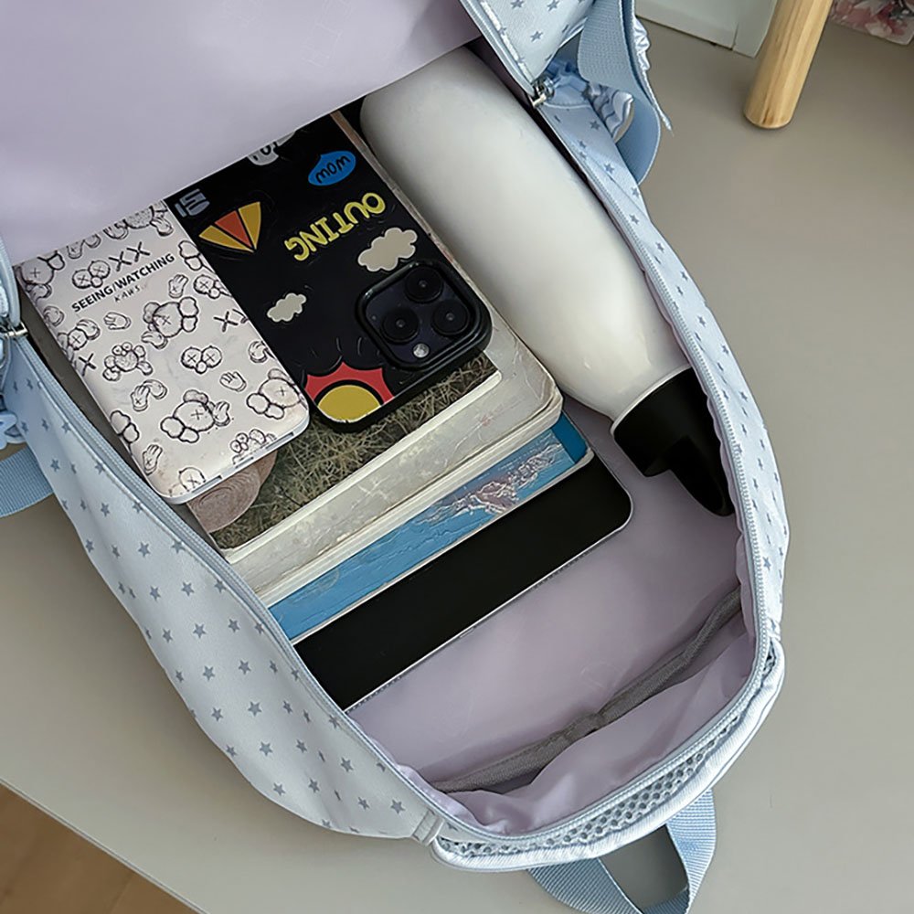 Blue Ita Bag Multi Pocket Padded Strap