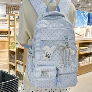Blue Ita Bag Multi Pocket Padded Strap