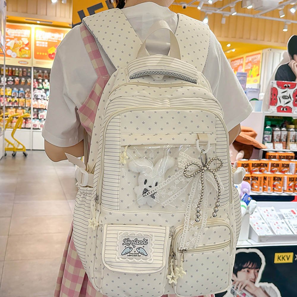 Blue Ita Bag Multi Pocket Padded Strap
