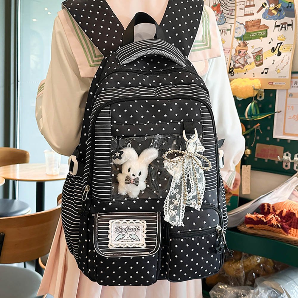Blue Ita Bag Multi Pocket Padded Strap
