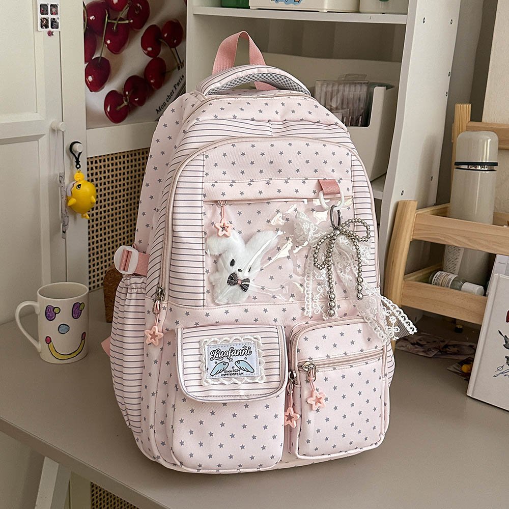 Blue Ita Bag Multi Pocket Padded Strap