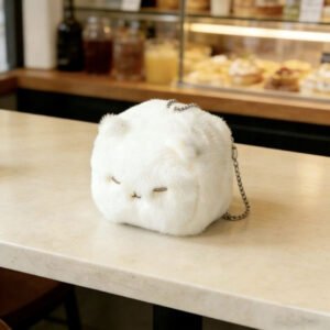 Cube Plush Cat Ita Bag Charms