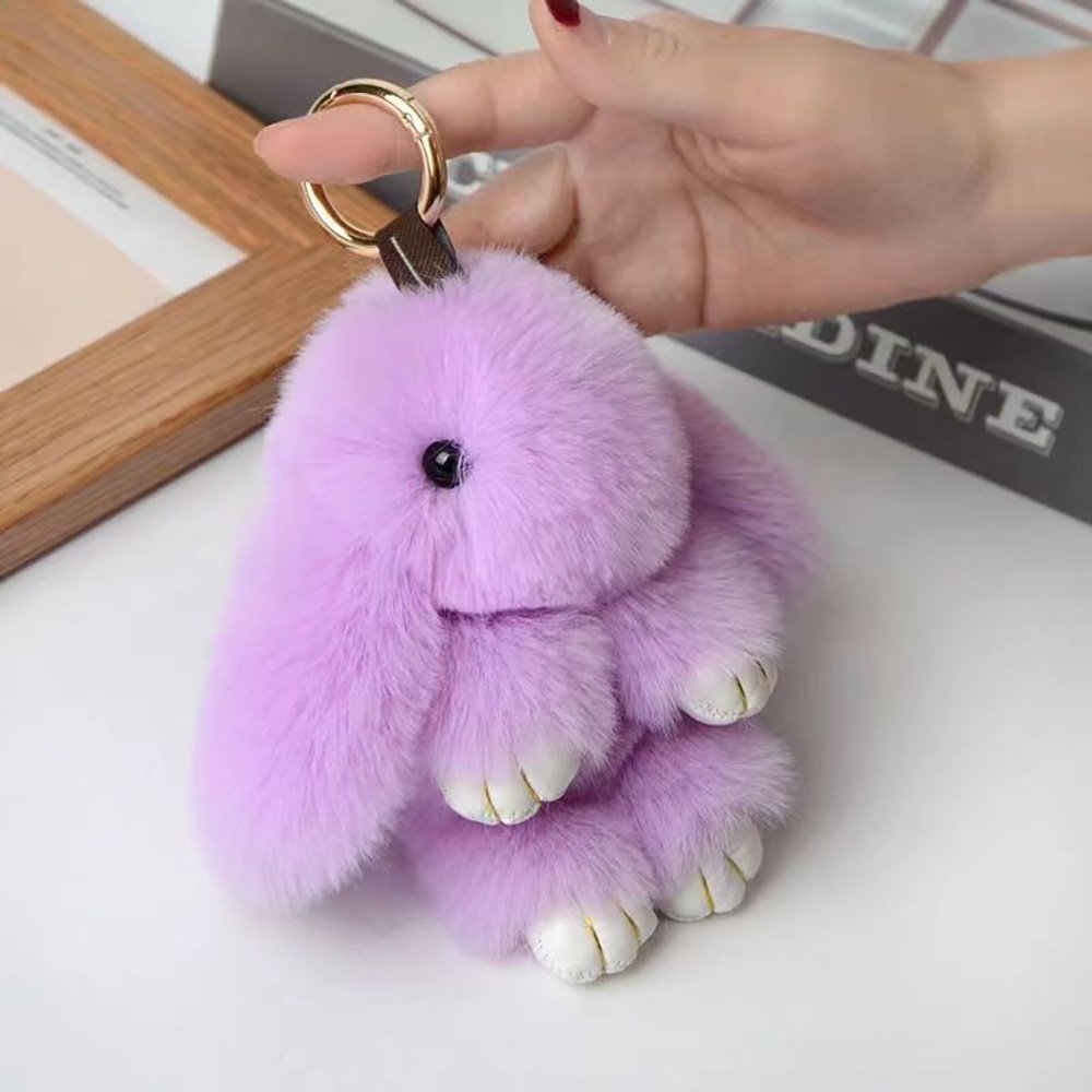 Cute Bunny Plush Ita Bag Charms Multi Colors