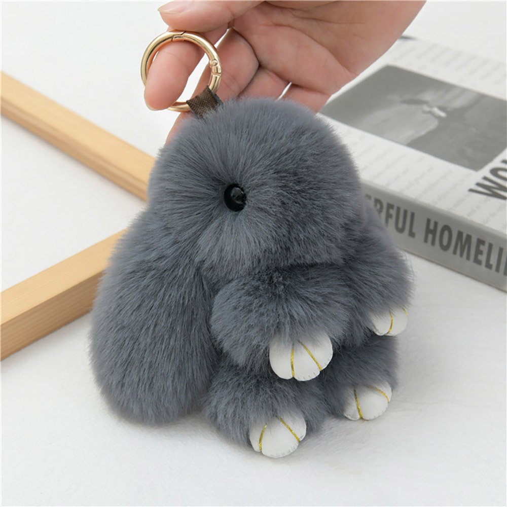 Cute Bunny Plush Ita Bag Charms Multi Colors