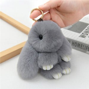 Cute Bunny Plush Ita Bag Charms Multi Colors