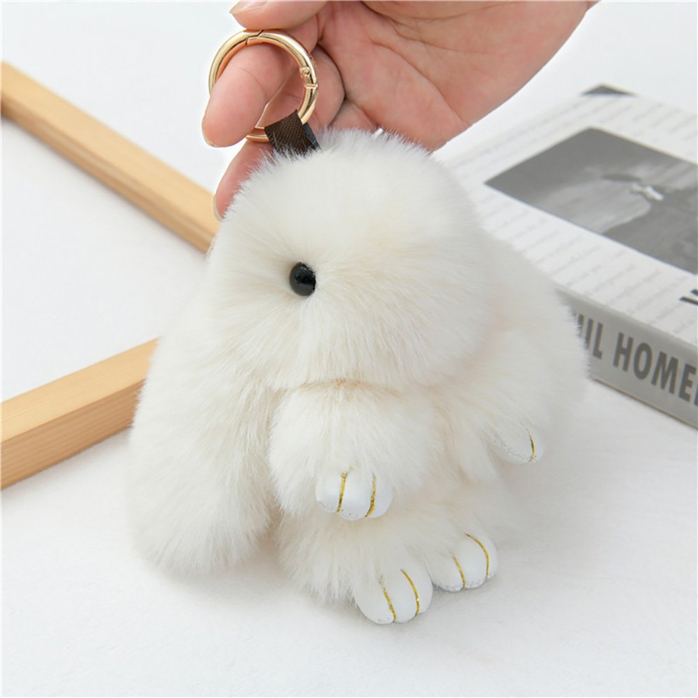 Cute Bunny Plush Ita Bag Charms Multi Colors