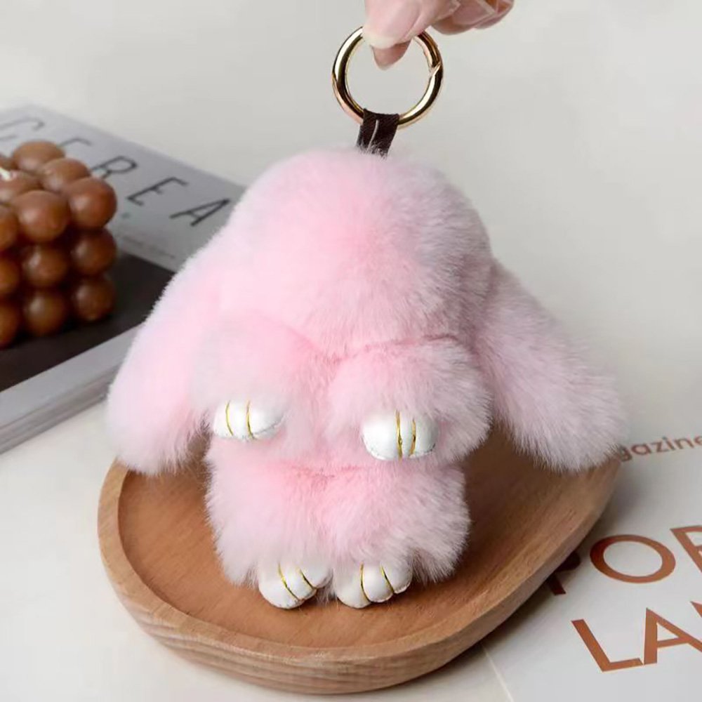 Cute Bunny Plush Ita Bag Charms Multi Colors