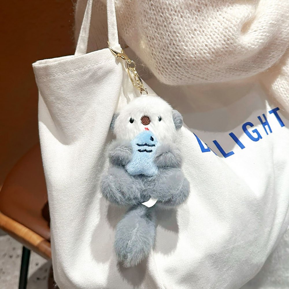 Cute Plush Otter Ita Bag Charms