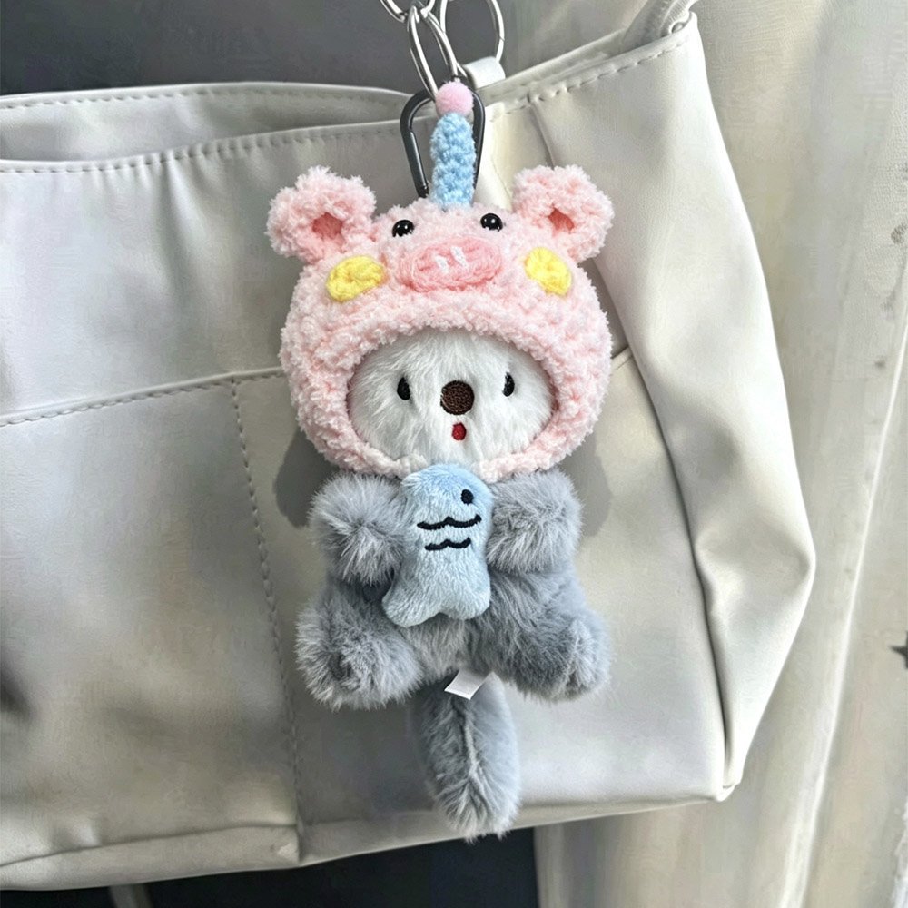 Cute Plush Otter Ita Bag Charms