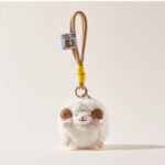 Fuzzy Plush Lamb Ita Bag Charms