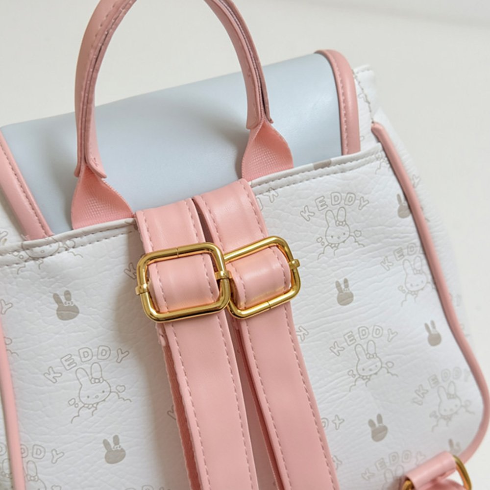 Ita Bag Backpack Cute Heart Embroidered Window