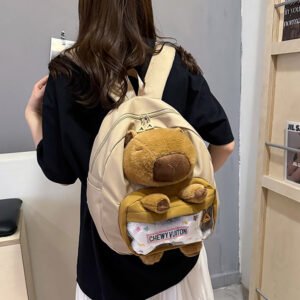 Ita Bag Backpack Cute Plush Capybara Display