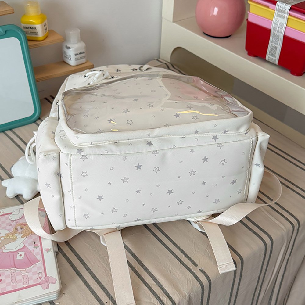 Ita Bag Backpack Large Dual Clear Window