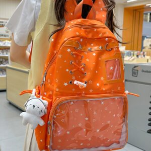 Ita Bag Backpack Large Dual Clear Window