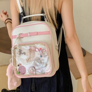 Ita Bag Backpack Multi-Way Wide Strap Purse