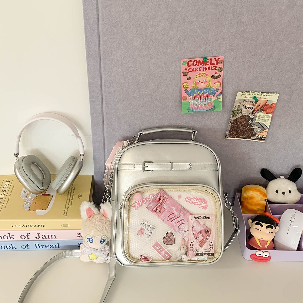 Ita Bag Backpack Multi-Way Wide Strap Purse