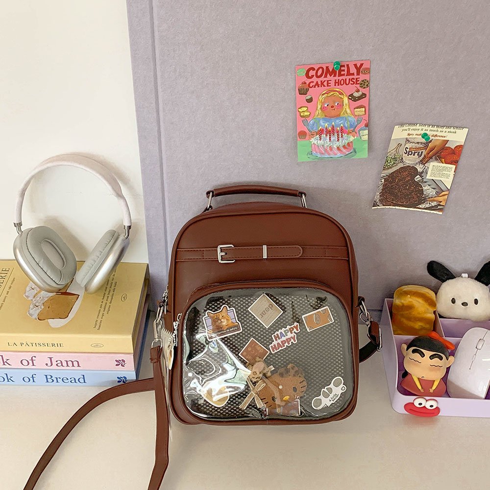 Ita Bag Backpack Multi-Way Wide Strap Purse