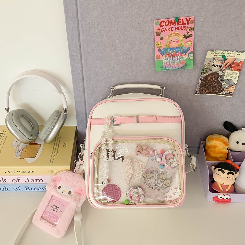 Ita Bag Backpack Multi-Way Wide Strap Purse