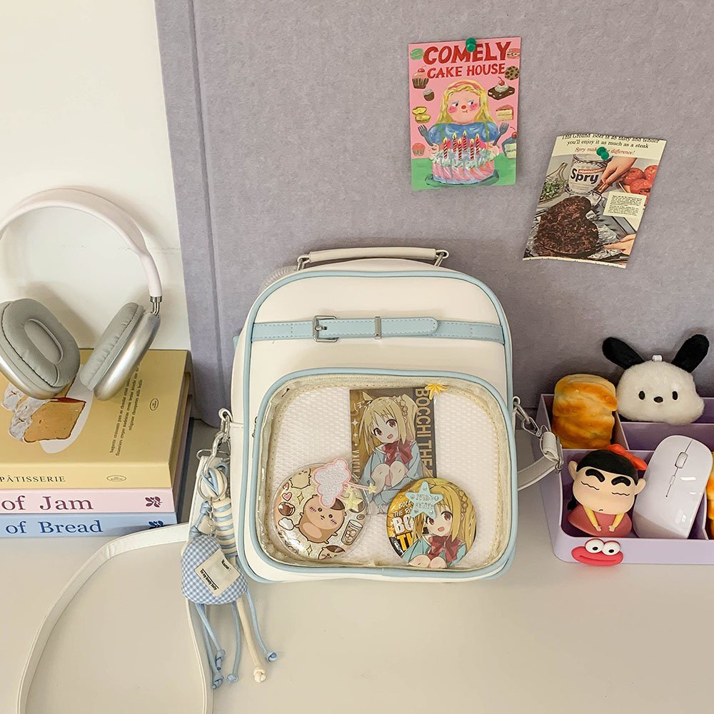 Ita Bag Backpack Multi-Way Wide Strap Purse