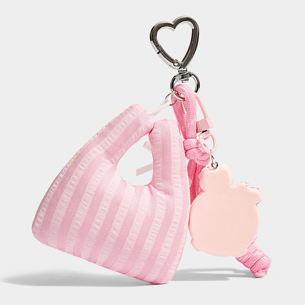 Pink Shopping Bag Ita Bag Charms