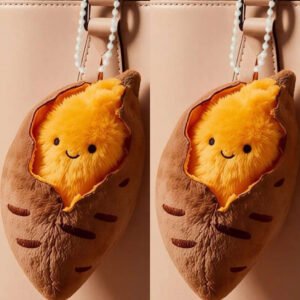 Plush Roasted Sweet Potato Ita Bag Charms