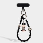 Silver Heart Bead Ita Bag Charms
