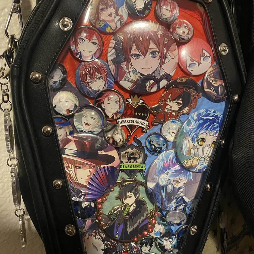 Twisted Wonderland Ita Bag Layout Inspiration