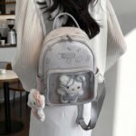 Anime Ita Bag Cute Clear Window Backpack