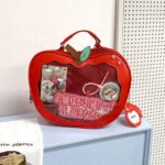 Apple Ita Bag Cute Red Crossbody Bag