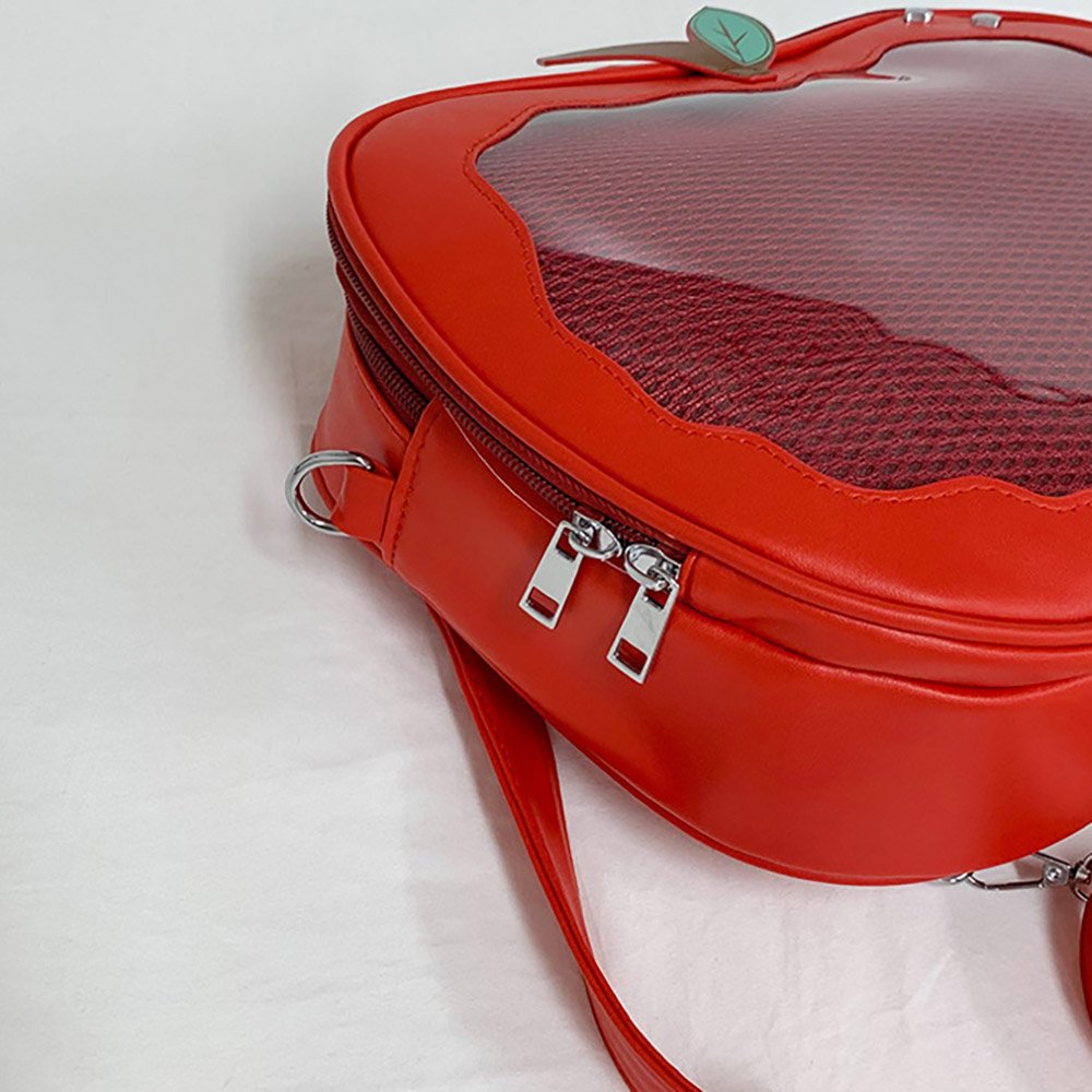 Apple Ita Bag Cute Red Crossbody Bag