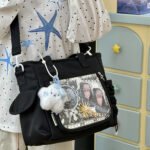 Black Ita Bag Big Window Insert Included