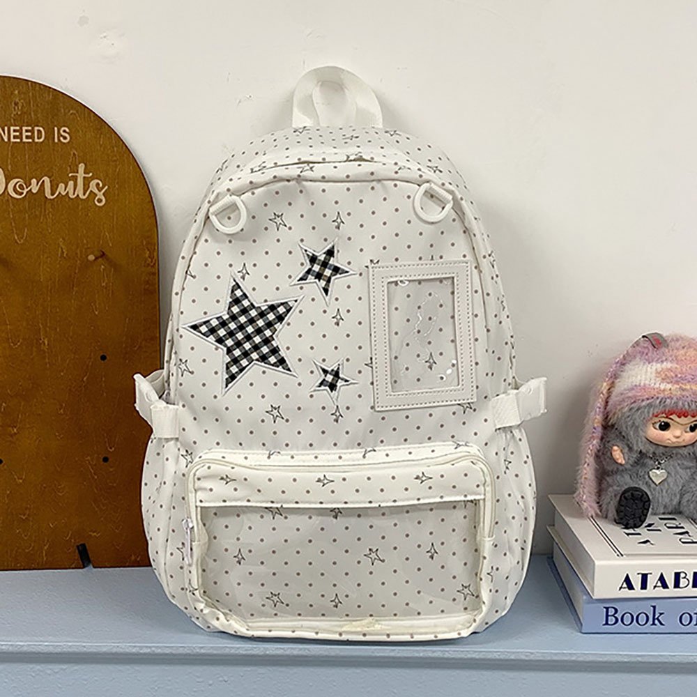 Black Ita Bag Lightweight Star Dual Window