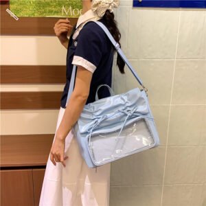 Blue Ita Bag Convertible Hidden Pocket