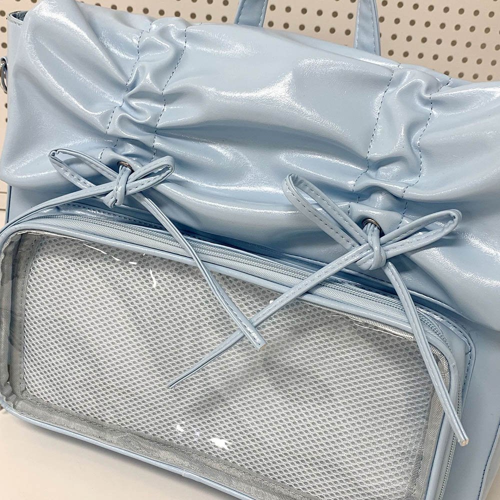 Blue Ita Bag Convertible Hidden Pocket