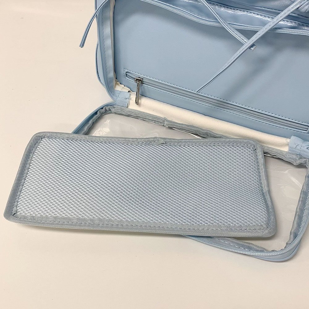 Blue Ita Bag Convertible Hidden Pocket
