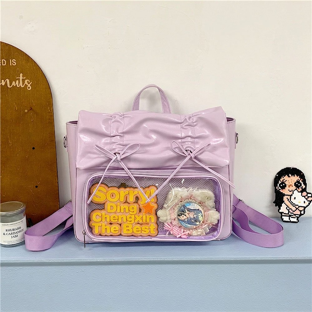 Blue Ita Bag Convertible Hidden Pocket