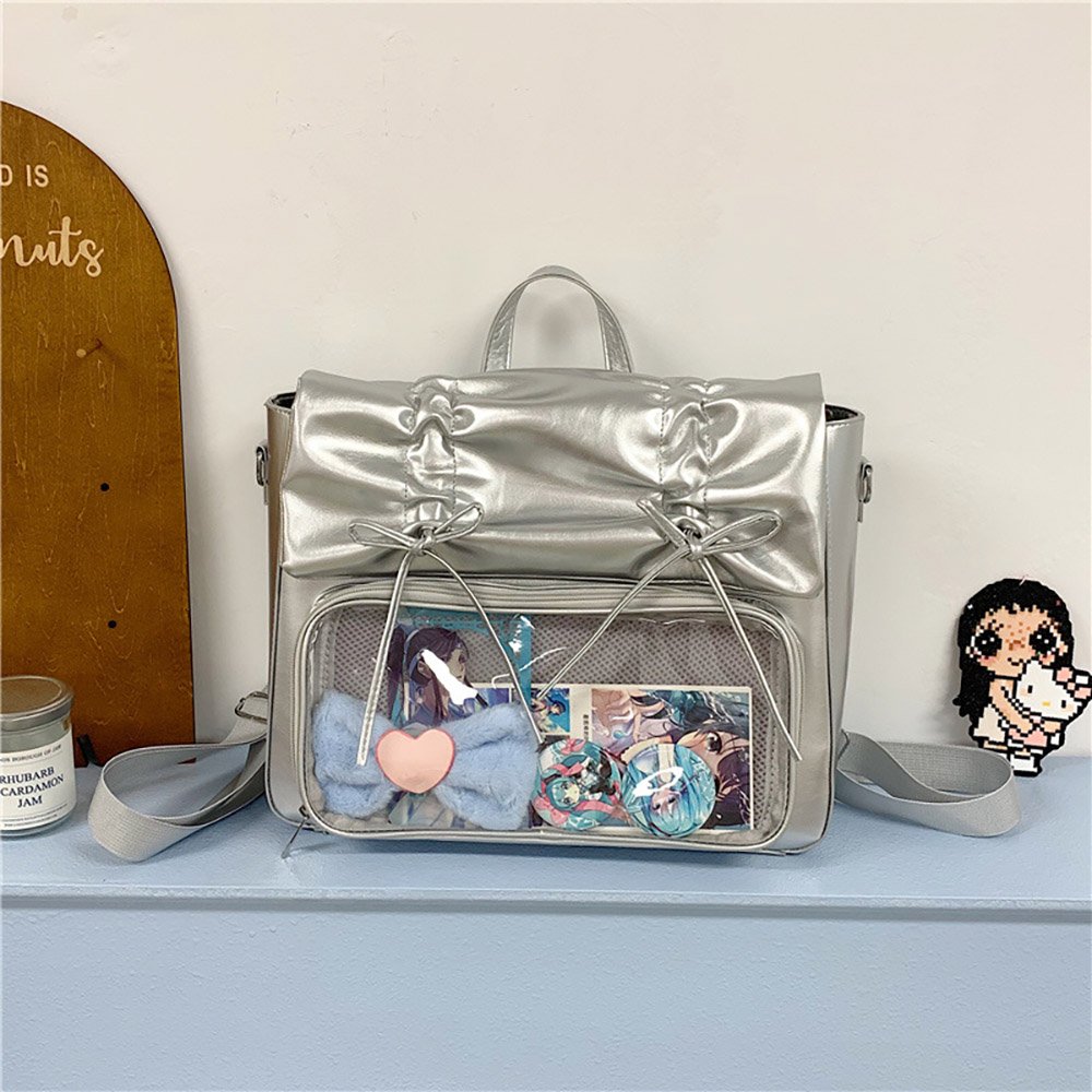 Blue Ita Bag Convertible Hidden Pocket