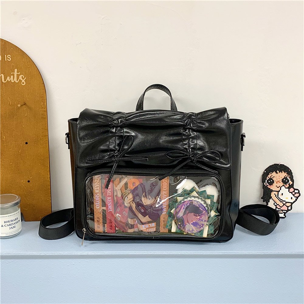 Blue Ita Bag Convertible Hidden Pocket