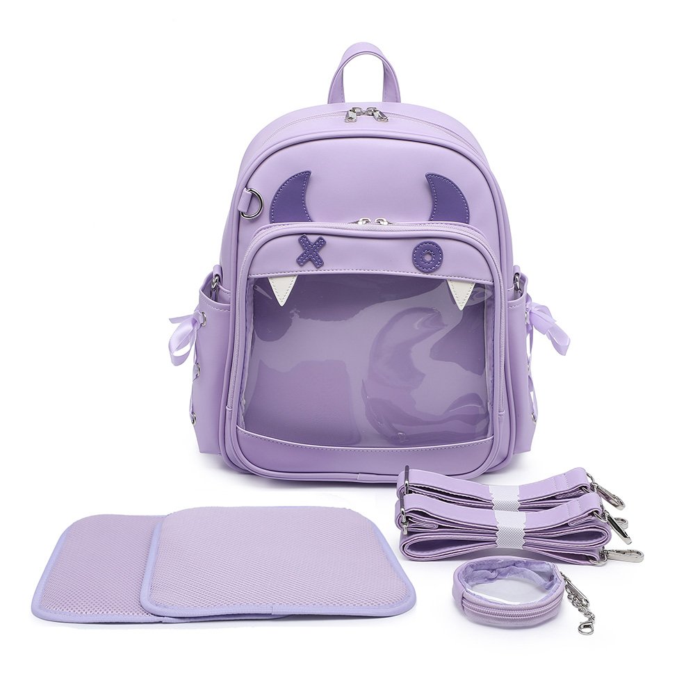 Devil Ita Bag Backpack Cute Gothic Display