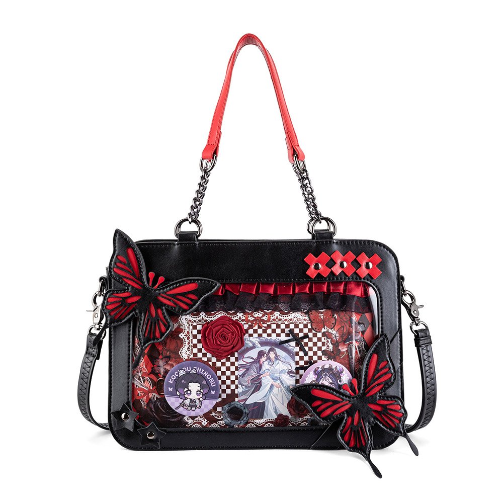 Ita Bag Crossbody Big Window Gothic Butterfly