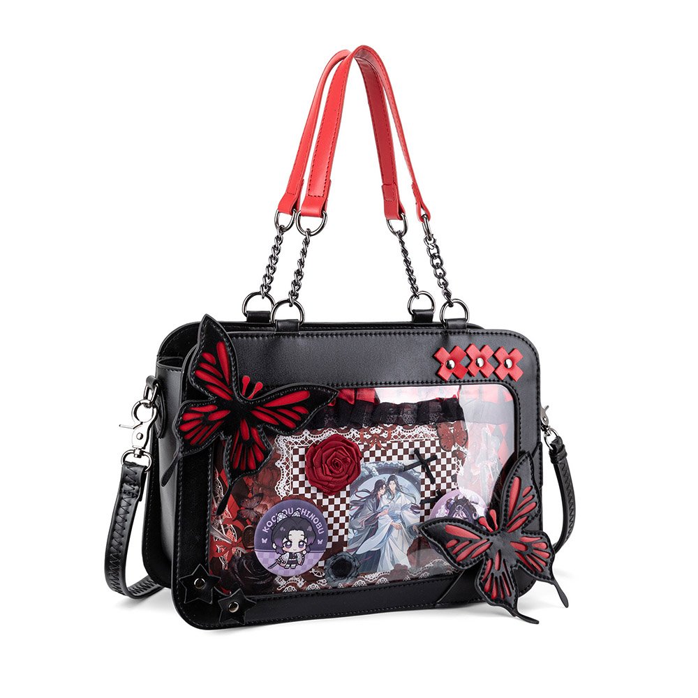 Ita Bag Crossbody Big Window Gothic Butterfly