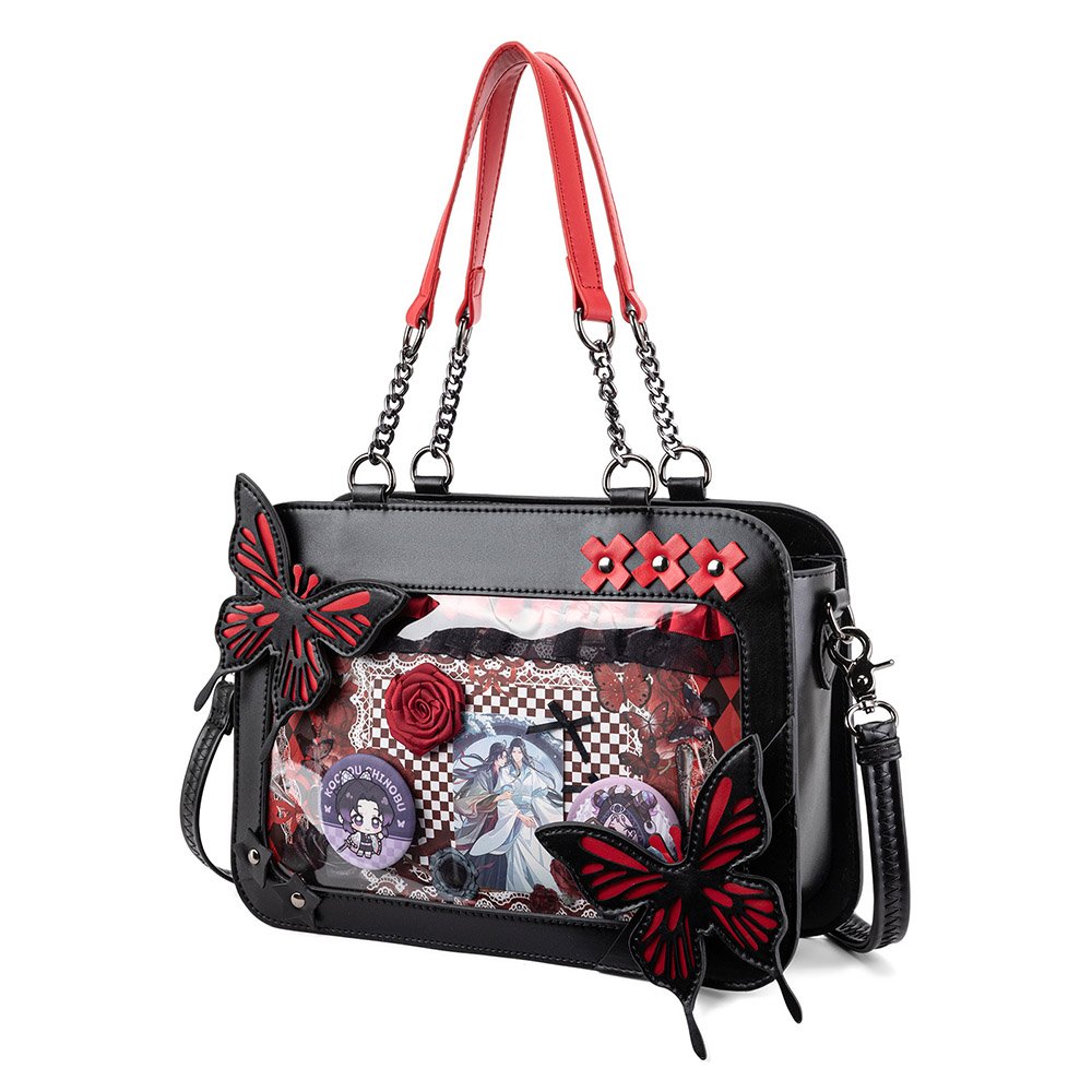 Ita Bag Crossbody Big Window Gothic Butterfly