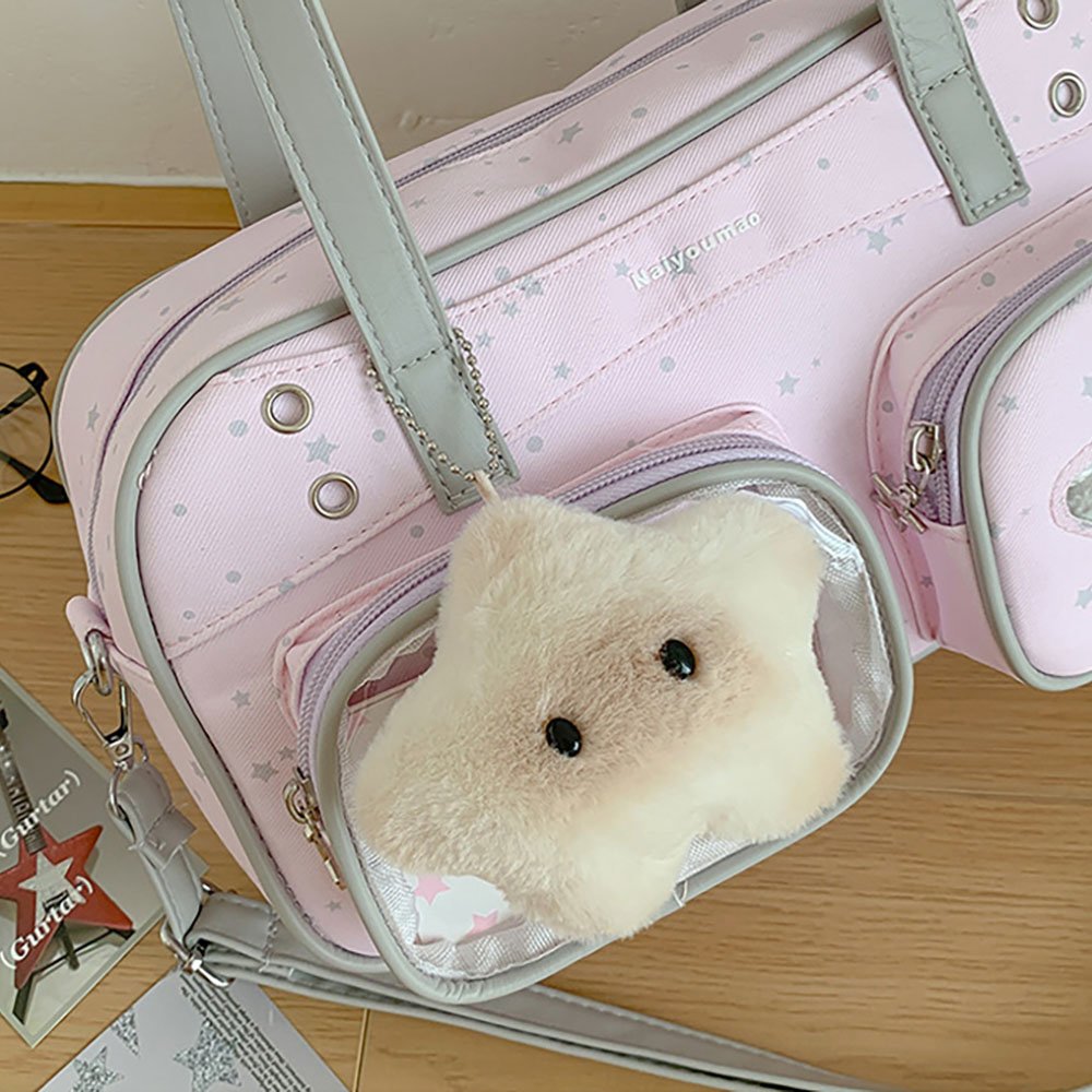 Ita Bag Crossbody Star Dual Clear Window Bag