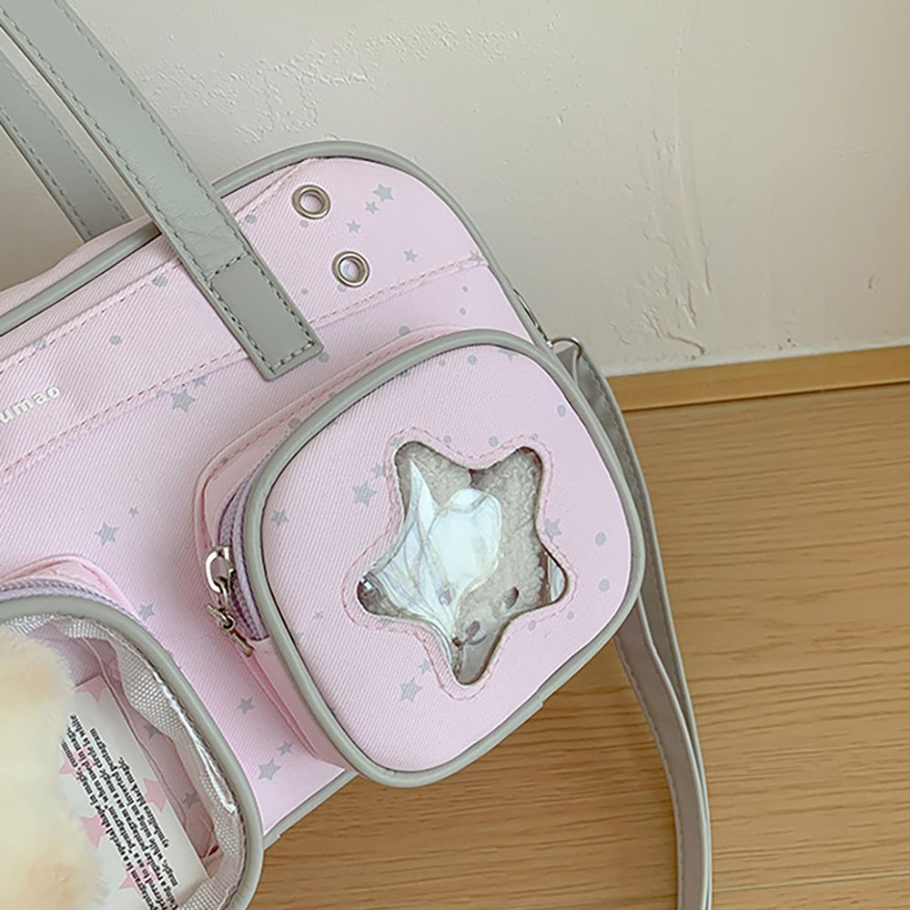 Ita Bag Crossbody Star Dual Clear Window Bag