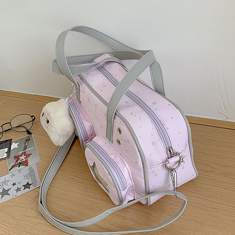Ita Bag Crossbody Star Dual Clear Window Bag