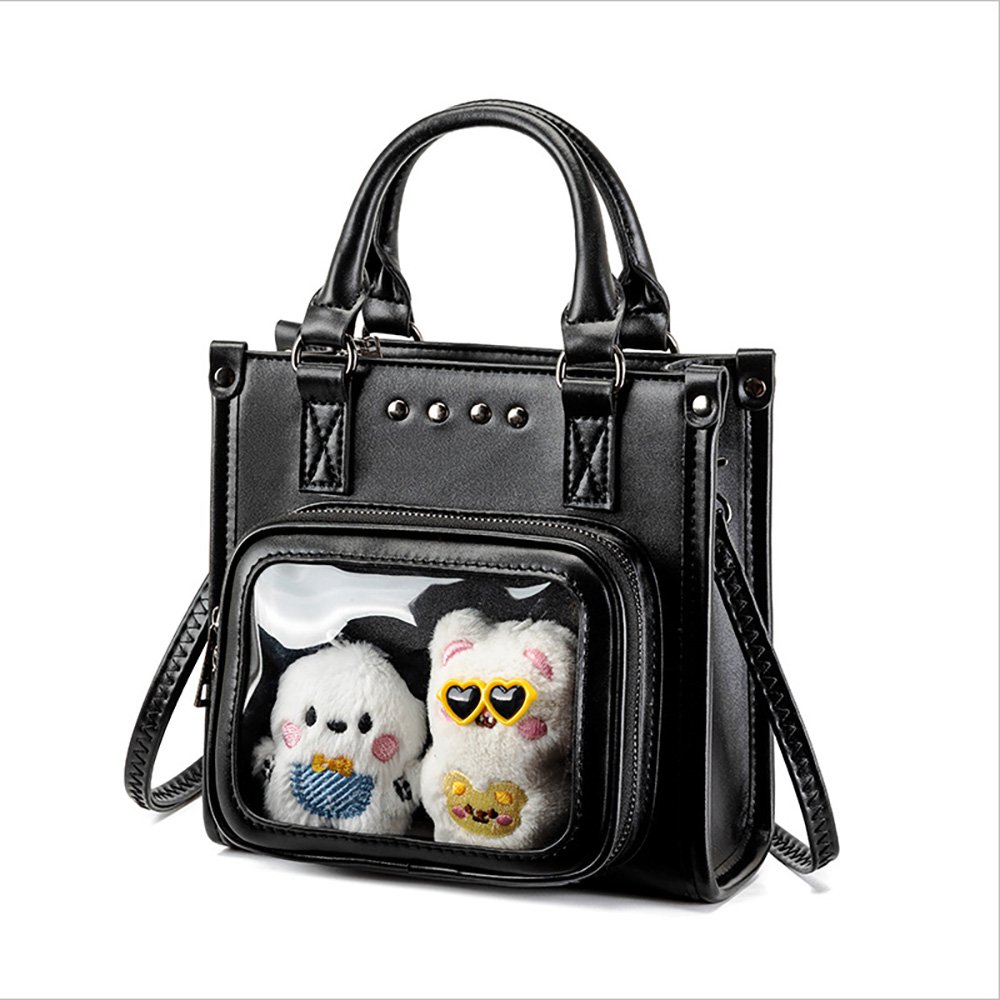 Ita Bag Crossbody Studded Black Card Holder