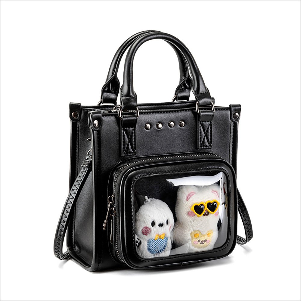Ita Bag Crossbody Studded Black Card Holder