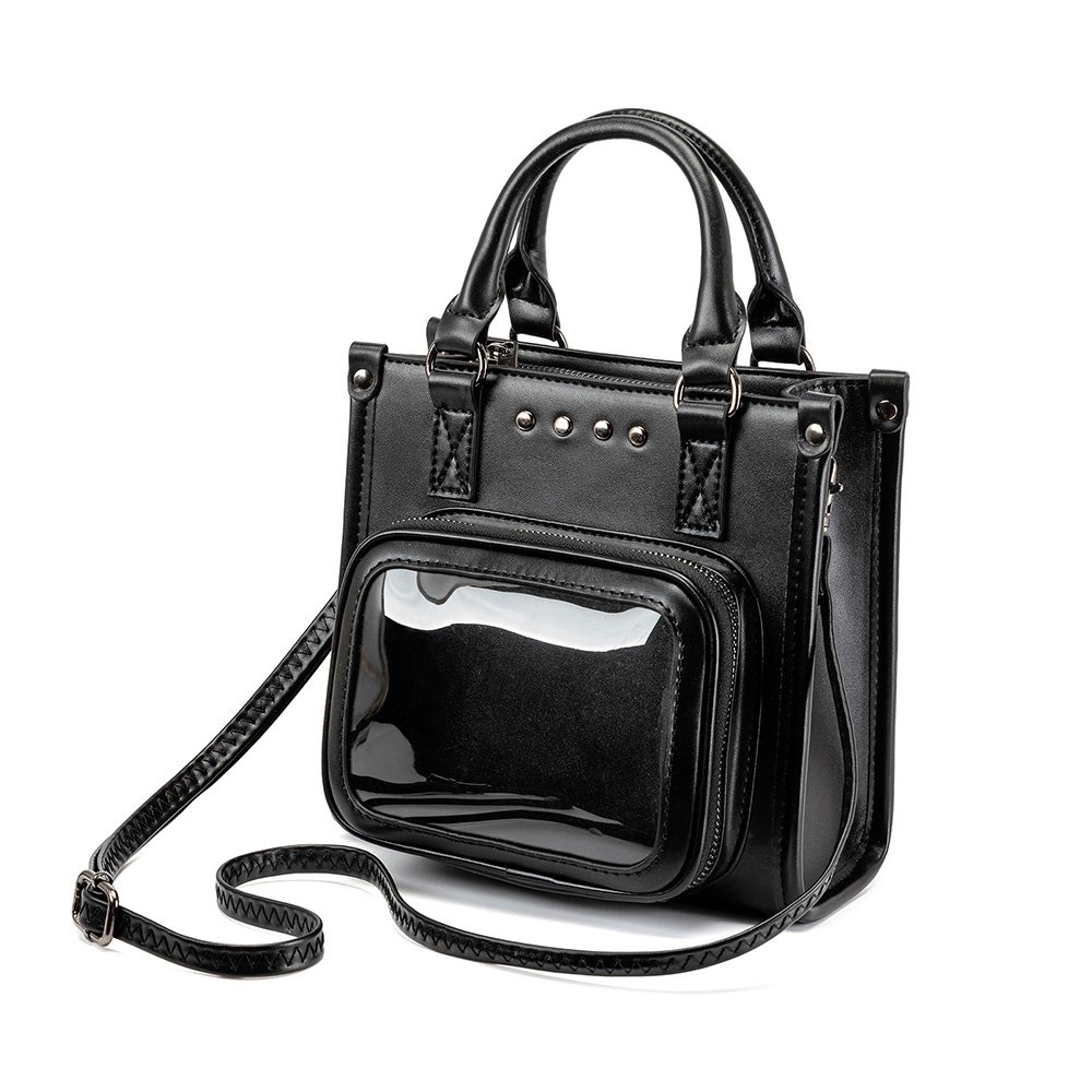 Ita Bag Crossbody Studded Black Card Holder