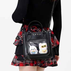 Ita Bag Crossbody Studded Black Card Holder